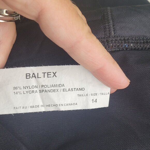 Baltex Women's Multicolor Patterned Sleeveless Bottom One-Piece Swimsuit Size 14 - Picture 7 of 11